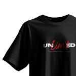 Unlimited Oversized Typography T-Shirt for Men & Women | 100% Cotton | Motivational Streetwear | Black & White
